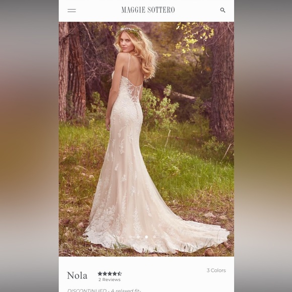 Maggie Sottero Dress Nola-7MN356 - Picture 2 of 9